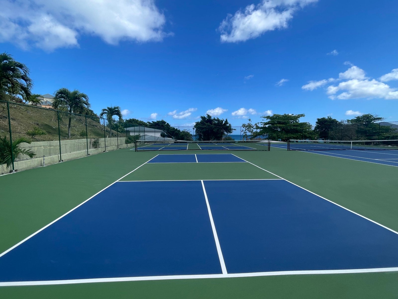 Precision Sports court project near North Florida