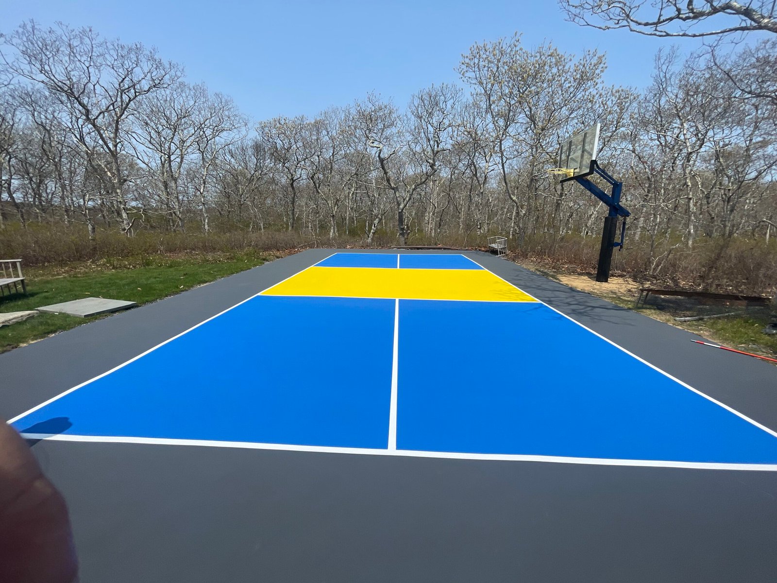 Precision Sports court project near Fairfield County